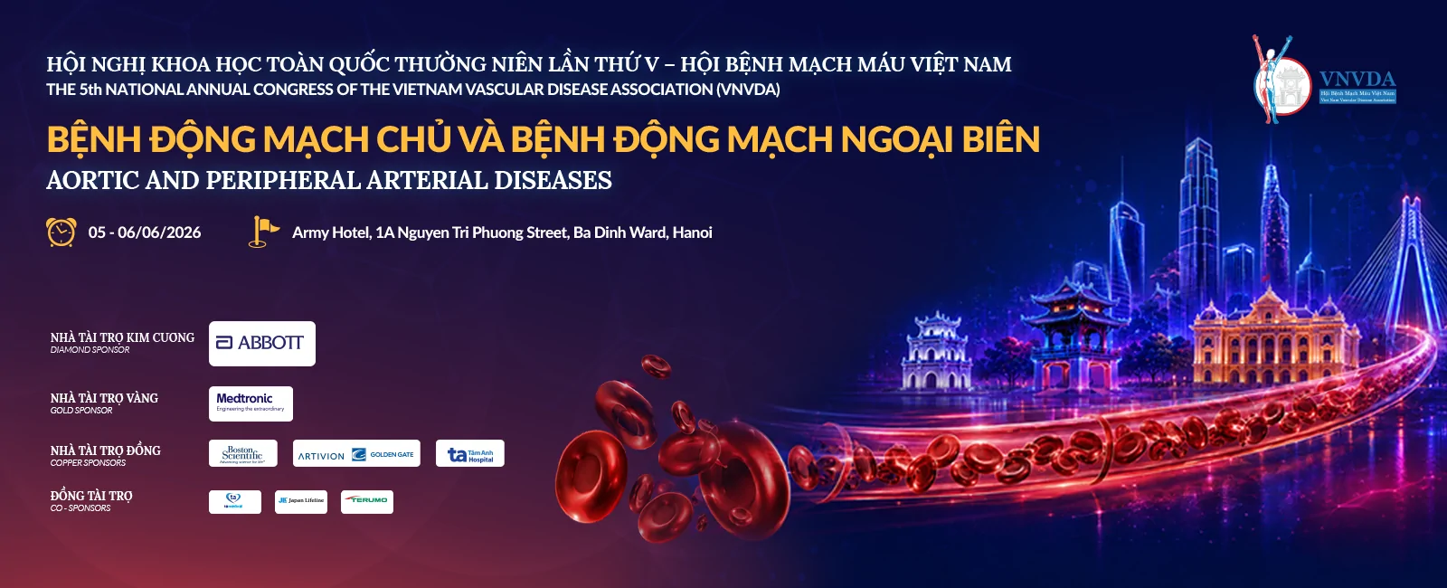 Hội nghị khoa học toàn quốc Hội Bệnh Mạch Máu Việt Nam