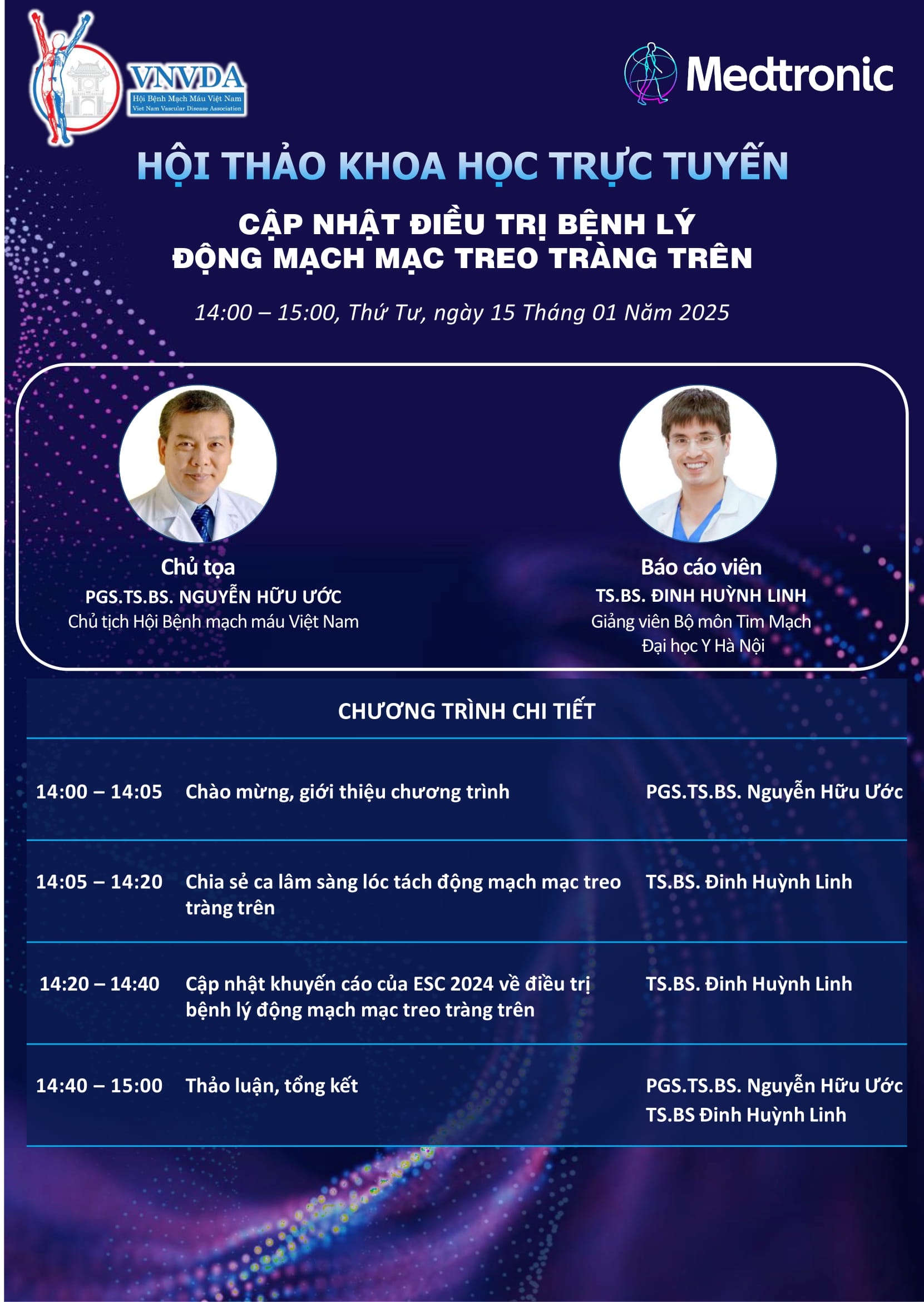 CẬP NHẬT ĐIỀU TRỊ BỆNH LÝ ĐỘNG MẠCH MẠC TREO TRÀNG TRÊN